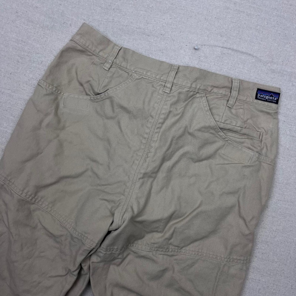 Patagonia Stand Up Pants Double Knee Chouinard Canvas Organic Cotton Actual32x31